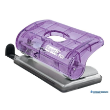 Rapid Lyukasztó, mini, kétlyukú, 10 lap, RAPID, "Colour` Breeze", levendula lyukasztó