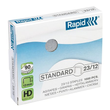 Rapid Standard 23/12 Tűzőgépkapocs (1000 db) (24869400) gemkapocs, tűzőkapocs