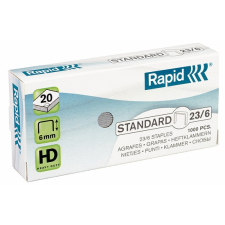 Rapid tűzőkapocs 23/6 1000 db/doboz 24869100 gemkapocs, tűzőkapocs