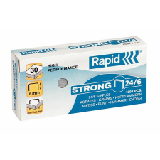 Rapid tűzőkapocs 24/6 erős horganyzott 1000 db/doboz 24855800 gemkapocs, tűzőkapocs