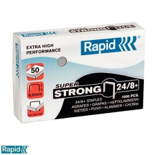 Rapid Tűzőkapocs, 24/8+, horganyzott, RAPID "Superstrong" gemkapocs, tűzőkapocs