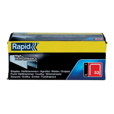 Rapid Tűzőkapocs, 53/6, horganyzott, RAPID gemkapocs, tűzőkapocs