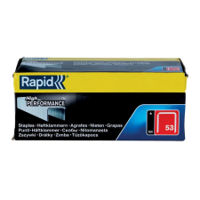 Rapid Tűzőkapocs, 53/6, horganyzott, RAPID gemkapocs, tűzőkapocs