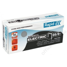 Rapid Tűzőkapocs, 66/8+, RAPID Superstrong (E24868000) gemkapocs, tűzőkapocs