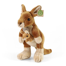 Rappa plüss kenguru babával 27 cm ECO-FRIENDLY plüssfigura