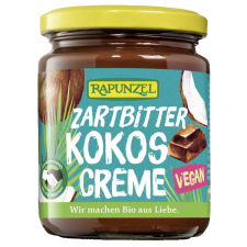Rapunzel bio étcsokoládé és kókusz krém 250 g reform élelmiszer
