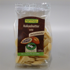 Rapunzel bio kakaóvaj-pasztilla 100 g csokoládé és édesség