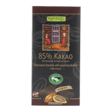  RAPUNZEL BIO KESERŰCSOKI 85% VEGÁN 80G csokoládé és édesség