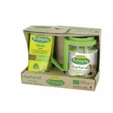 Rapunzel bioSnacky Csíráztató kezdő készlet (üvegedény + 4-féle mag) konyhai eszköz