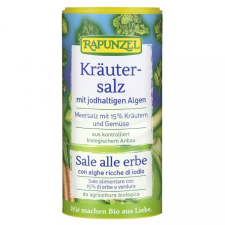 Rapunzel Jódtartalmú fűszersó algával BIO 125g alapvető élelmiszer