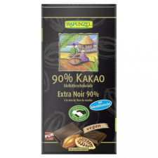 Rapunzel Keserűcsokoládé 90%-os kókuszvirágcukorral BIO 80g reform élelmiszer