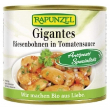 Rapunzel Lóbab fűszeres paradicsommártásban BIO 230g reform élelmiszer