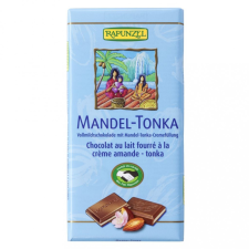 Rapunzel Tejcsokoládé mandula-tonkakrémmel BIO 100g biokészítmény