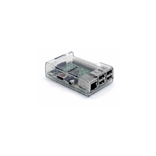 Raspberry Pi Clear Számítógépház - Átlátszó (RASPICASE) számítógép ház