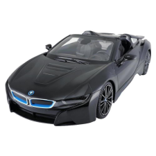Rastar : BMW i8 Roadster távirányítós autó - (1:12) - Fekete autópálya és játékautó