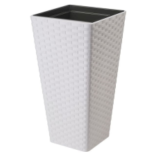  RATTANA SLIM kaspó szögletes, ültetõ betéttel 35 cm dekorációs kellék