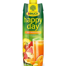 Rauch Gyümölcslé, 100%, 1 l, RAUCH "Happy day", multivitamin üdítő, ásványviz, gyümölcslé