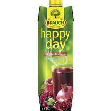 Rauch Gyümölcslé, 100%, 1 l, RAUCH "Happy day", piros multivitamin üdítő, ásványviz, gyümölcslé