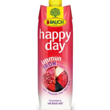 Rauch Gyümölcslé, 55%, 1l, RAUCH "Happy day", Immun Iron üdítő, ásványviz, gyümölcslé