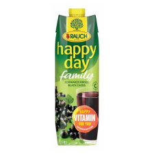 Rauch Happy Day 25% feketeribizli nektár sűrítményből, C-vitaminnal 1 l üdítő, ásványviz, gyümölcslé
