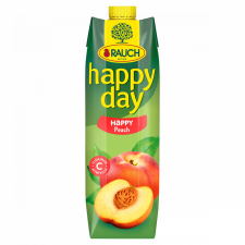 Rauch Happy Day őszibarackital C-vitaminnal 1 l üdítő, ásványviz, gyümölcslé