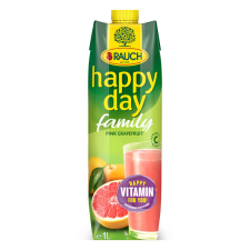  Rauch Happy Day pink grapefruit ital C-vitaminnal 1 l üdítő, ásványviz, gyümölcslé