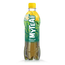 Rauch Üdítőital, szénsavmentes, 0,5l, RAUCH "Mytea", zöld tea citrommal üdítő, ásványviz, gyümölcslé