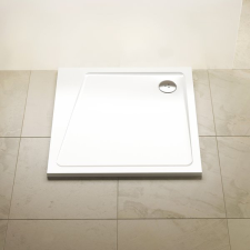 Ravak 10° négyzet alakú zuhanytálca 90x90 cm fehér XA057701010 kád, zuhanykabin