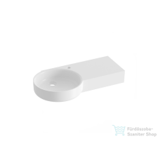 Ravak ARC 83/43 mosdó túlfolyó nélkül csaptelep furattal, jobbos XJXP1283000 szaniter