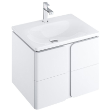 Ravak Balance szekrény 60x46.5x50 cm Függesztett, mosdó alatti fehér X000001366 fürdőszoba bútor