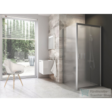 Ravak BLIX BLDP2+BLPS 110x100 cm-es tolóajtós zuhanykabin,szatén/grape 0PVD0U00ZGSET110BLPS100 kád, zuhanykabin