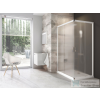 Ravak BLIX BLRV2K+BLRV2K 120x120 cm-es tolóajtós,sarokbelépős zuhanykabin,fehér/grape 1XVG0100ZGSET120120