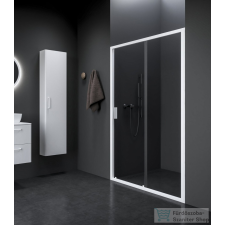 Ravak BLIX II NBLDP2 100 tolóajtó, transparent, fehér 0PMA0E00Z1 kád, zuhanykabin