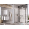 Ravak BLIX SLIM BLSRV2K+BLSRV2K 100x100 cm-es tolóajtós,sarokbelépős zuhanykabin,króm/transparent X1XMA0C00Z1SET100100