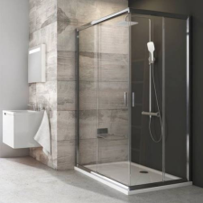 Ravak BLRV2K-110 zuhanykabin szatén + transparent ( 1XVD0U00Z1 ) kád, zuhanykabin