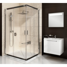 Ravak BLRV2K-80 krómhatású + Grape kád, zuhanykabin