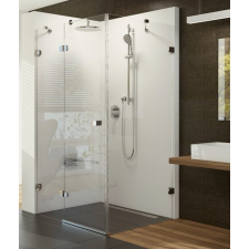 Ravak Brillant zuhanykabin 120x80 cm négyszögletes króm fényes/átlátszó üveg 0UPG4A00Z1 kád, zuhanykabin