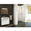 Ravak Brilliant BSD3 110 jobb zuhanyajtó króm+transparent+ B SET