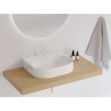 Ravak Ceramic mosdótál 55x45 cm félkör alakú fehér XJX01155004 fürdőkellék