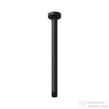 Ravak CHROME 704.21BLM 30 cm-es mennyezeti zuhanykar, Black matt X07P677 csaptelep