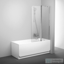 Ravak CHROME CVS2-100 100 cm-es jobbos kádparaván, króm+transparent 7QRA0C00Z1 kád, zuhanykabin