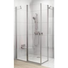 Ravak Chrome zuhanyajtók 80 cm dönthető alumínium fényes/átlátszó üveg 1QV40C00Z1 fürdőkellék