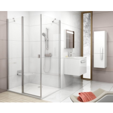 Ravak CPS-100 (fényes alumínium+transparent) kád, zuhanykabin