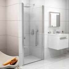 Ravak CSD1-80 zuhanyajtó krómhatású + transparent ( 0QV40C00Z1 ) fürdőszoba kiegészítő