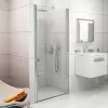 Ravak CSD1-90 zuhanyajtó fehér+ transparent ( 0QV70100Z1 )