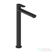 Ravak Eleganta 335 magasított mosdó csaptelep leeresztő nélkül,black matt X070291 csaptelep