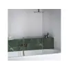  Ravak Eleganta falba süllyesztett csaptelep szettel, háromutas, belső egység nélkül EL 068.20GB.O3.RB07D.+S, grafit (X070333)