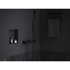 Ravak Eleganta zuhany csaptelep zuhanyszett nélkül,Black matt X070294 (X070294) csaptelep