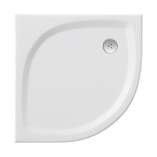 Ravak Elipso Pro félkör alakú zuhanytálca 90x90 cm fehér XA237711010 kád, zuhanykabin