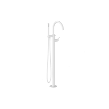 Ravak Espirit padlón álló kádcsaptelep szettel ES 080.10WV.RB07G, White Velvet (X070500) csaptelep
